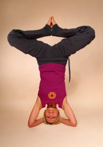 Hatha Yoga - Position Sirsasana (Kopfstand)